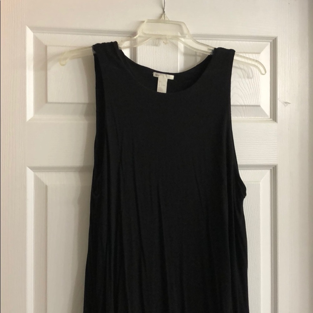 Sleeveless T-shirt dress